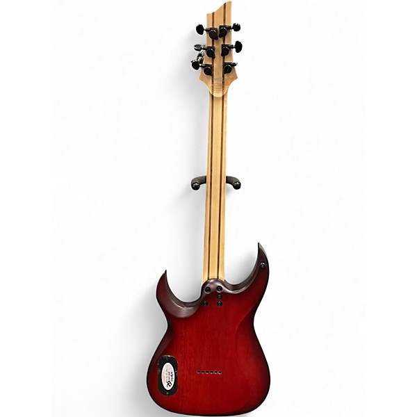 Used Schecter Guitar Research Sunset Extreme SCARLET BURST Solid Body Electric Guitar