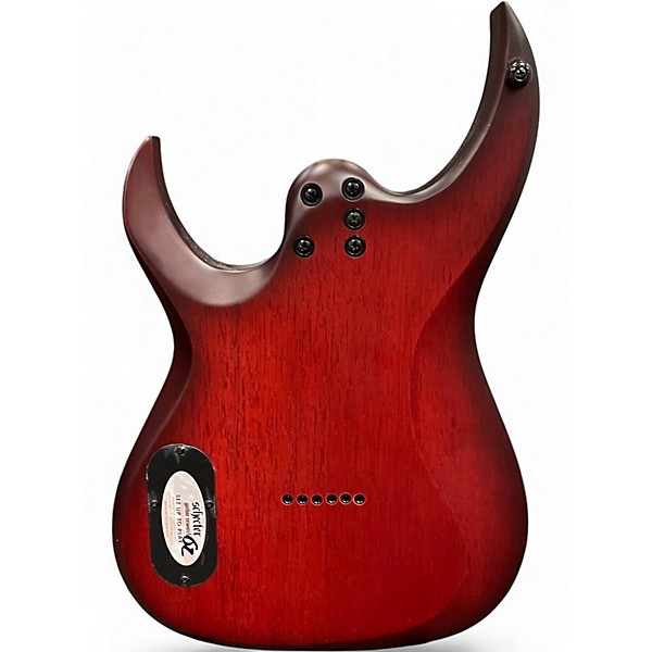 Used Schecter Guitar Research Sunset Extreme SCARLET BURST Solid Body Electric Guitar