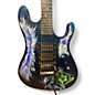 Vintage 1990 Kramer Night Swan Blue Solid Body Electric Guitar