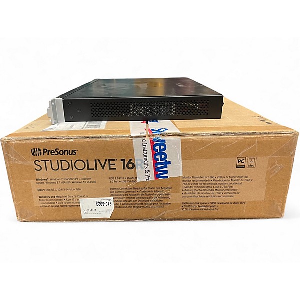Used PreSonus StudioLive 16R Audio Interface
