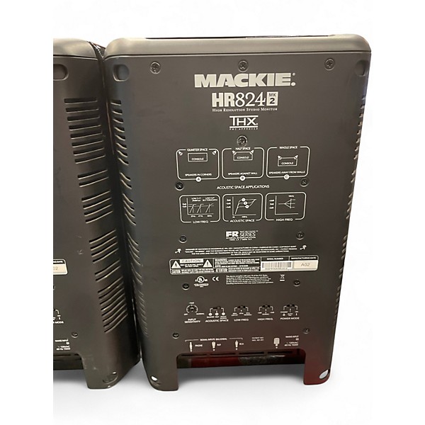 Used Mackie HR824 MKII Pair Powered Monitor