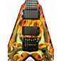 Used B.C. Rich KKVFG2 Kerry King V2 Tribal Flame Solid Body Electric Guitar