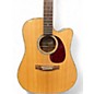 Used Takamine EG340DLX Natural Acoustic Electric Guitar