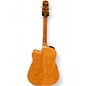 Used Takamine EG340DLX Natural Acoustic Electric Guitar