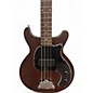 Used Gibson Les Paul Junior Tribute DC Bass Worn Brown Electric Bass Guitar