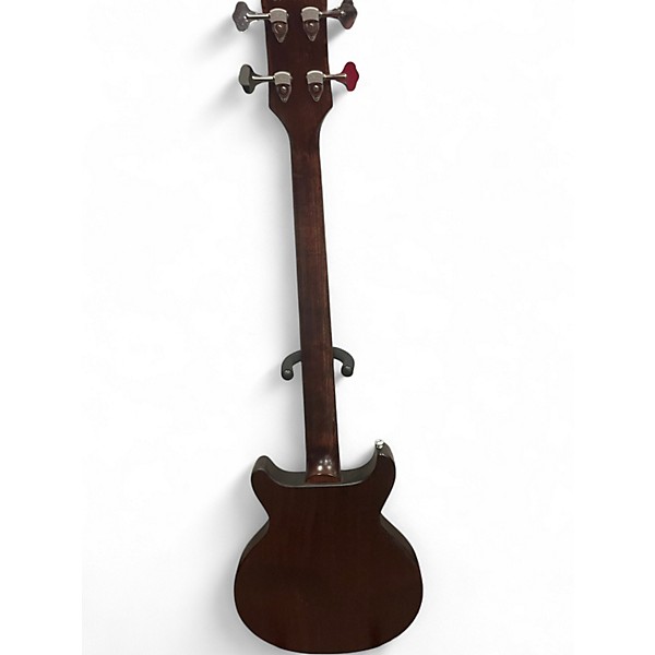 Used Gibson Les Paul Junior Tribute DC Bass Worn Brown Electric Bass Guitar