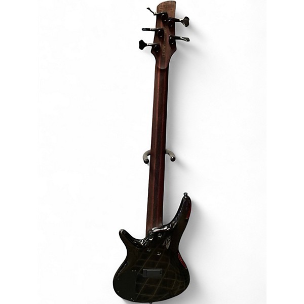 Used Ibanez SR1705B Spalted Maple Electric Bass Guitar