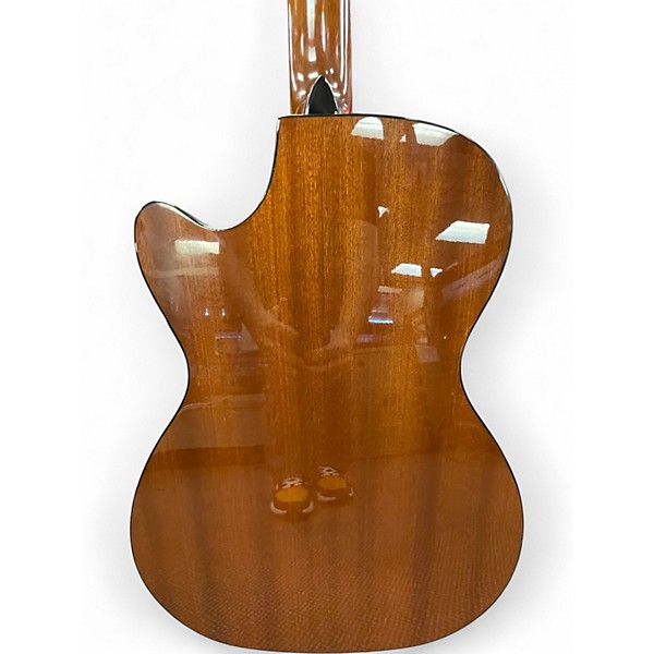 Used Fender CB-60SCE Natural Acoustic Bass Guitar