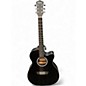 Used Washburn DFEACE-U Dark Forest Ebony Acoustic Electric Guitar thumbnail