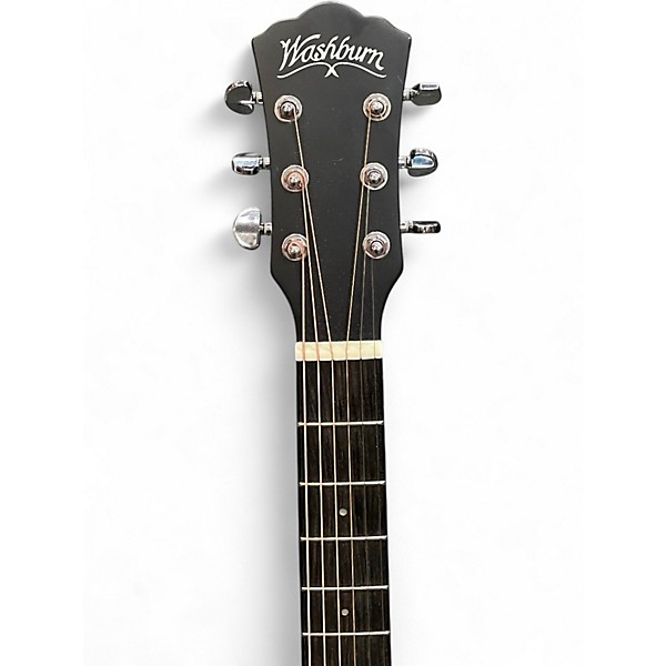 Used Washburn DFEACE-U Dark Forest Ebony Acoustic Electric Guitar