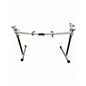 Used Pearl DR511C W/2 AL86AC Short Curved Rack Rails and 6 Clamps Rack Stand thumbnail