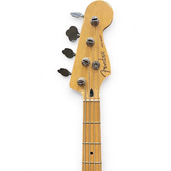 Used Fender Player Jazz Bass Polar White Electric Bass Guitar