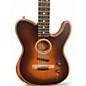 Used Fender American Acoustasonic Telecaster Sunburst Acoustic Electric Guitar