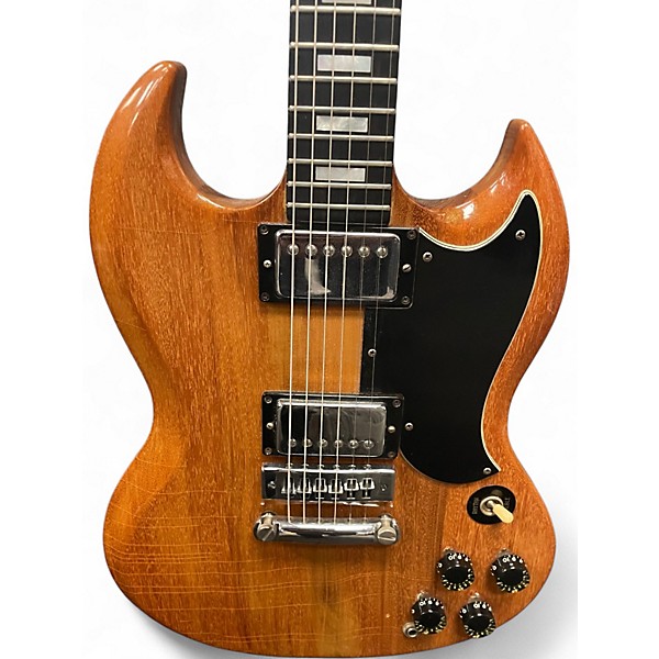 Vintage 1975 Gibson SG Standard Natural Solid Body Electric Guitar