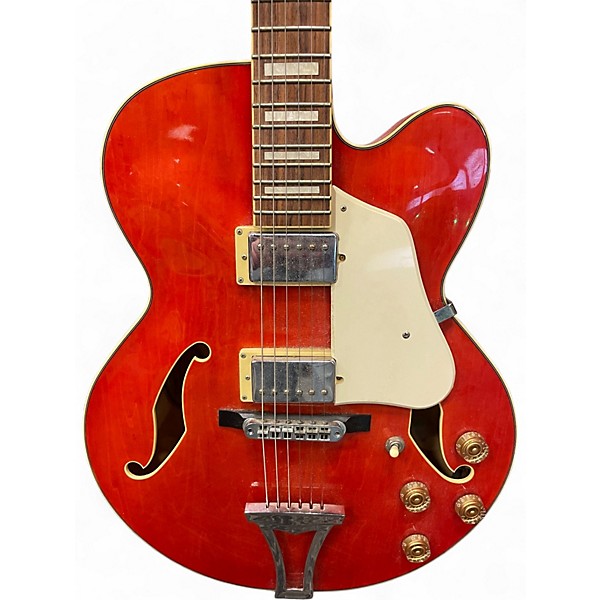Used Ibanez AF75D ARTCORE Trans Orange Hollow Body Electric Guitar