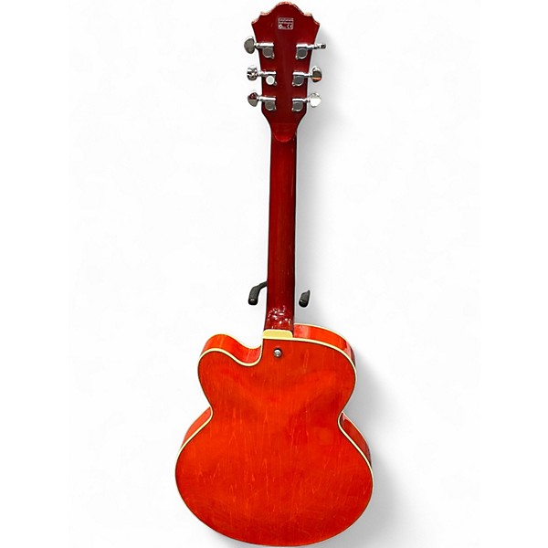 Used Ibanez AF75D ARTCORE Trans Orange Hollow Body Electric Guitar