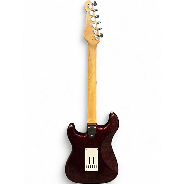 Vintage 1994 G&L USA Legacy RED SWIRL Solid Body Electric Guitar