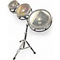 Used Remo Multiple Rototom Black and Silver Roto Toms