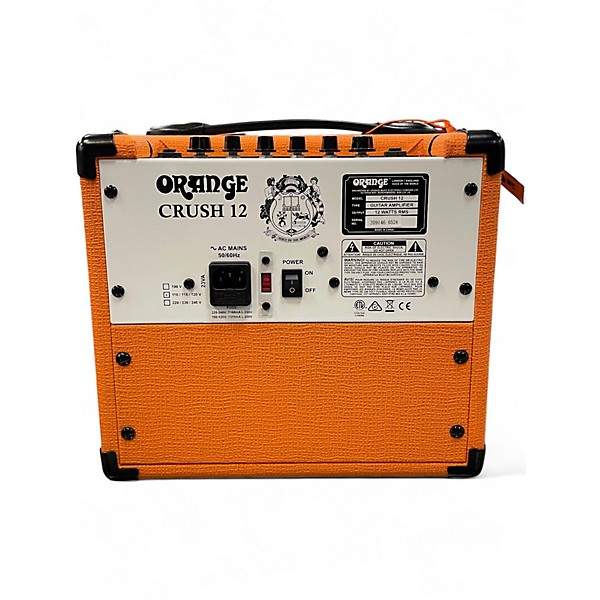 Used Orange Amplifiers Crush 12 Guitar Combo Amp