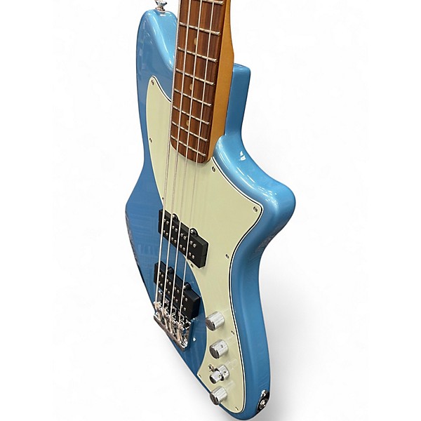 Used 2022 Fender Player Plus Meteora Bass Opal Spark Electric Bass Guitar