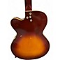 Vintage 1960s Kay K683 2 Tone Sunburst Hollow Body Electric Guitar