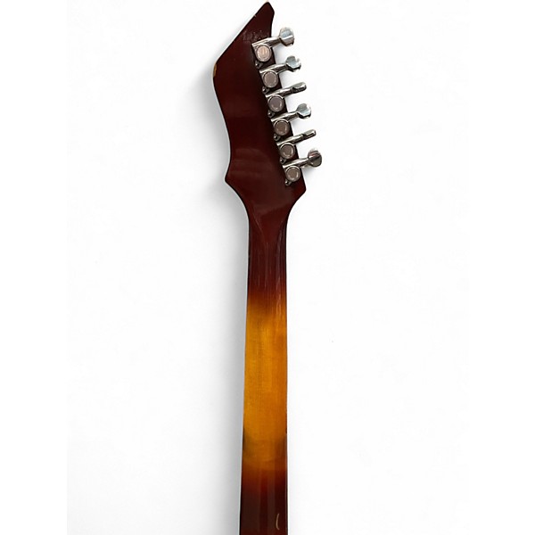 Vintage 1960s Kay K683 2 Tone Sunburst Hollow Body Electric Guitar