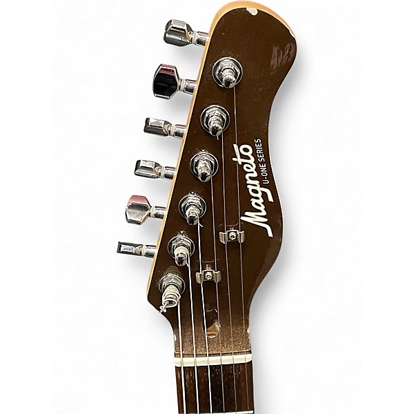 Used Magneto u- one series mocha Solid Body Electric Guitar