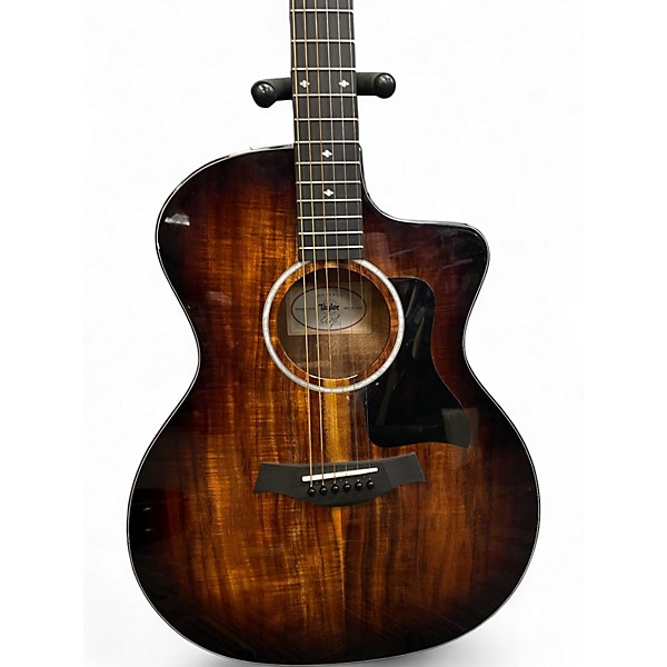 Used Taylor 224CEKDLX SHADED EDGE BURST Acoustic Electric Guitar