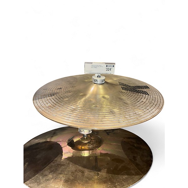Used Zildjian 14in K CUSTOM SPECIAL DRY HI HAT Cymbal