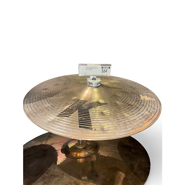 Used Zildjian 14in K CUSTOM SPECIAL DRY HI HAT Cymbal