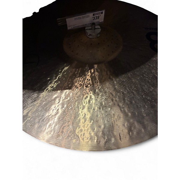 Used MEINL 21in BYZANCE POLYPHONIC RIDE Cymbal