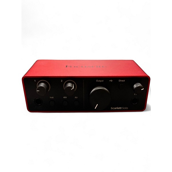 Used Focusrite Scarlett Solo Audio Interface