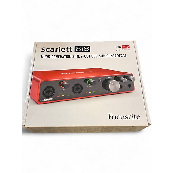 Used Focusrite Scarlett 8i6 Gen 3 Audio Interface