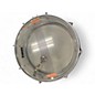 Used Miscellaneous 5.5X14 aluminum snare drum Silver Drum