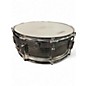 Used Miscellaneous 5.5X14 aluminum snare drum Silver Drum