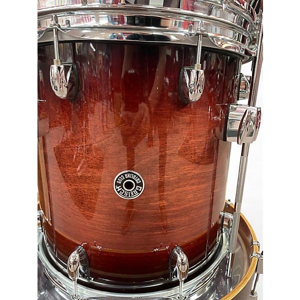 Used Gretsch Drums 4 Piece Catalina Club Series Trans Brown Drum Kit