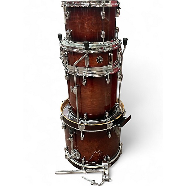 Used Gretsch Drums 4 Piece Catalina Club Series Trans Brown Drum Kit