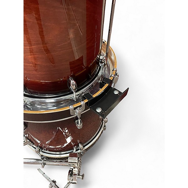Used Gretsch Drums 4 Piece Catalina Club Series Trans Brown Drum Kit