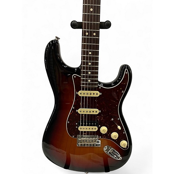 Used 2024 Fender American Professional II Stratocaster HSS 3 Color Sunburst Solid Body Electric Guitar