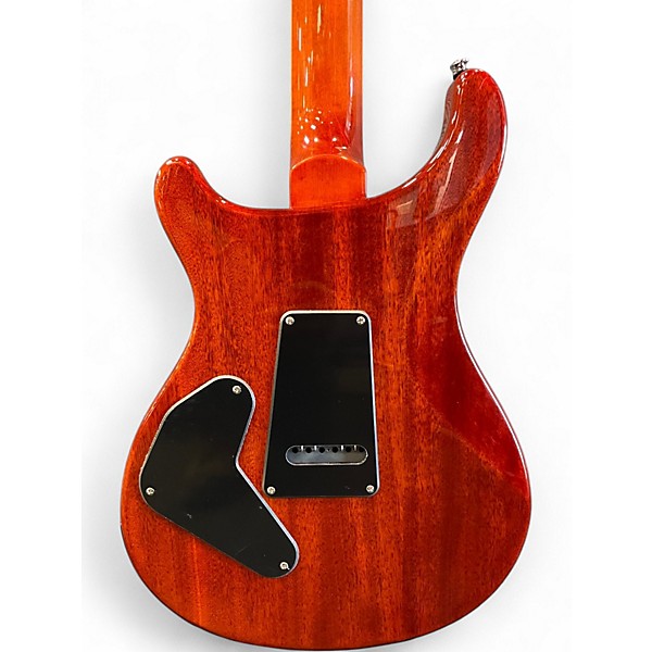 Used PRS SE Custom 24 Semi-Hollowbody Piezo Vintage Sunburst Solid Body Electric Guitar
