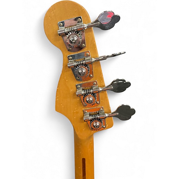 Used 2001 Fender Standard Jazz Bass Brown Sunburst Electric Bass Guitar