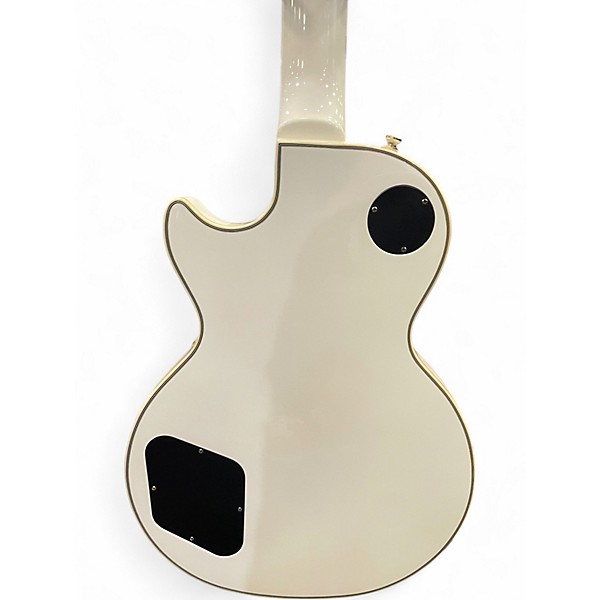 Used Epiphone Les Paul Custom Pro Antique Ivory Solid Body Electric Guitar