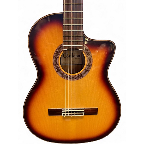 Used Cordoba GK Studio 2 Tone Sunburst Classical Acoustic Guitar