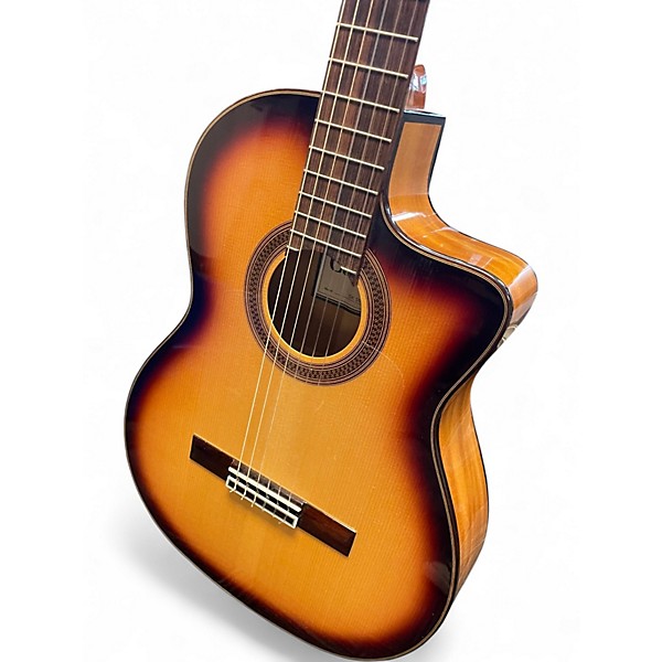 Used Cordoba GK Studio 2 Tone Sunburst Classical Acoustic Guitar