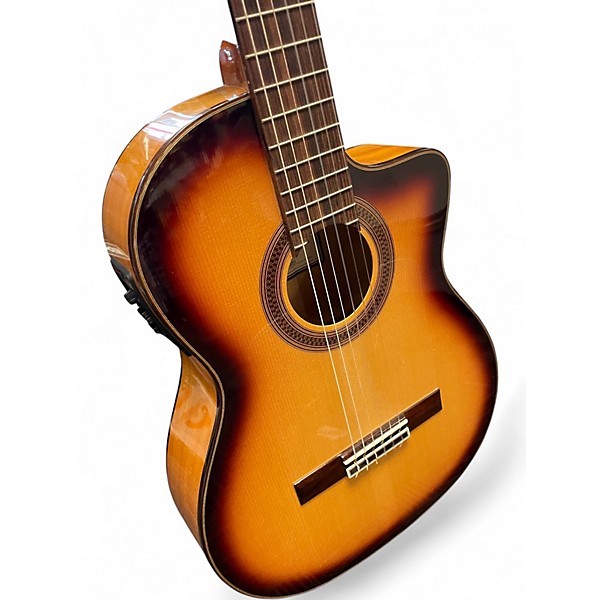 Used Cordoba GK Studio 2 Tone Sunburst Classical Acoustic Guitar