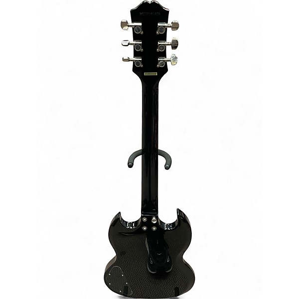 Used Epiphone SG Tribute Plus Black Solid Body Electric Guitar