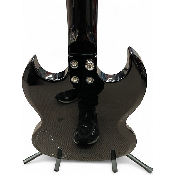 Used Epiphone SG Tribute Plus Black Solid Body Electric Guitar