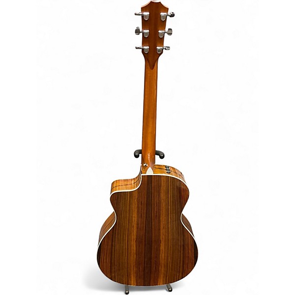Used Taylor 214ce dlx Natural Acoustic Electric Guitar