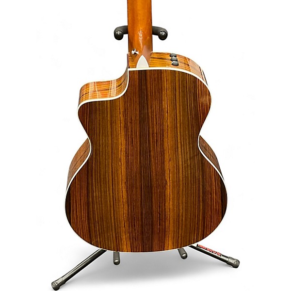 Used Taylor 214ce dlx Natural Acoustic Electric Guitar