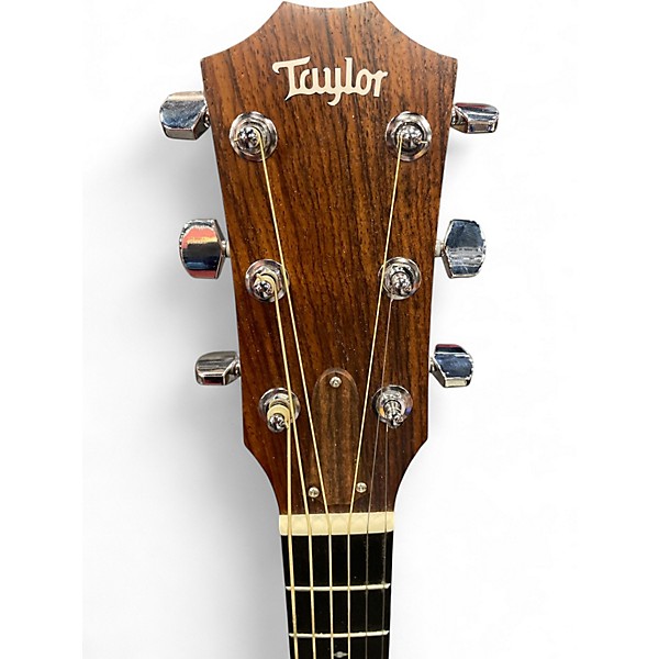 Used Taylor 214ce dlx Natural Acoustic Electric Guitar